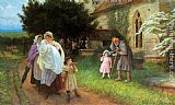 Famous Party Paintings - The Christening Party